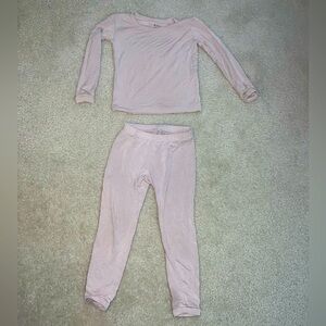 Kyte Baby Long Sleeve Pajama Set Blush 18-24 months